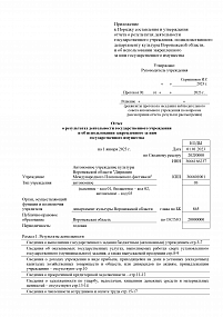 Отчет о результатах&hellip;